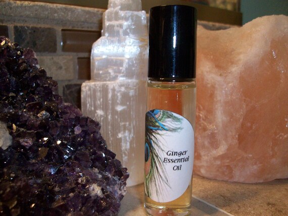 Ginger Essential Oil Blend 1/3 oz Roller Bottle