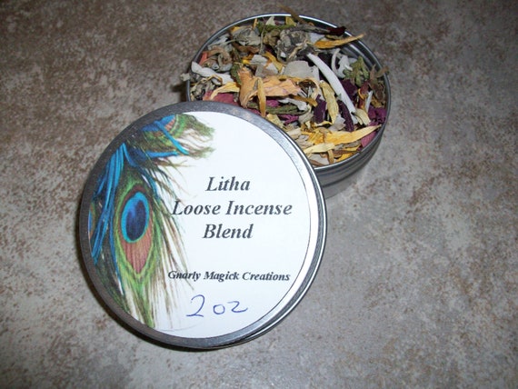 Litha Loose Incense Blend 2 oz Tin (June 21st Northern Hemisphere)