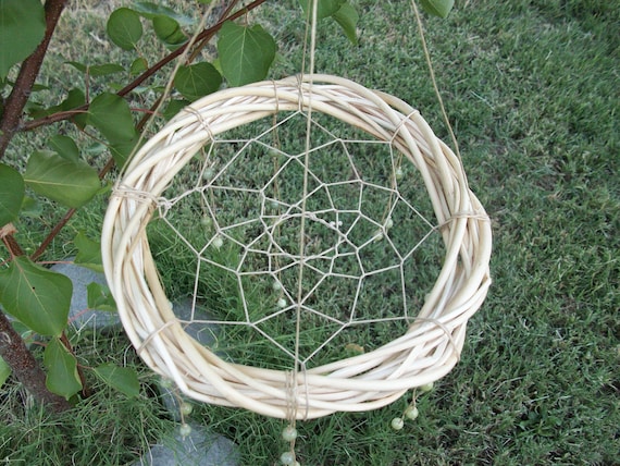 Jade Blonde Willow Dreamcatcher Ceiling Windchime
