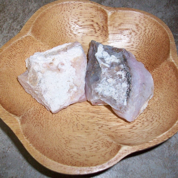 Pervian Pink Opal Raw Crystals Medium/Large Size