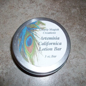 Discontinued Artemisia Californica Lotion Bar 3oz
