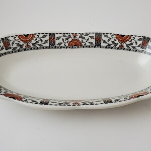Liberty Vitrified China Albert Pick Celery Dish Restaurantware