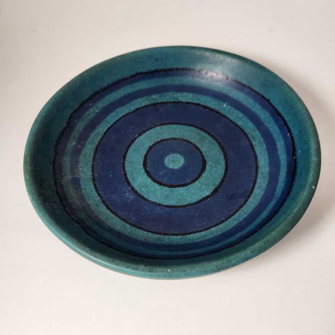 Glidden Pottery Fong Chow Gulfstream 8 1/2 Inch Bowl Etsy