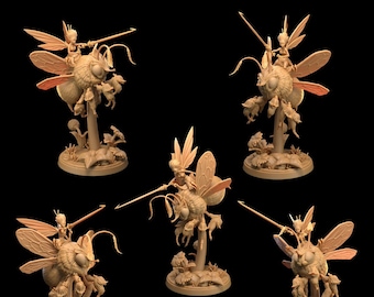 Rumblebees by Dragon Trapper Lodge | Unpainted | Print on Demand | Use Code FREESHIP50
