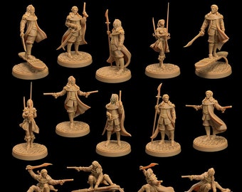 Astral Elves by Dragon Trappers Lodge | Unpainted | Print on Demand | Use Code FREESHIP50