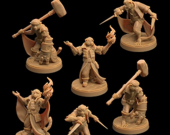 Monkeyfolk Pirates by Dragon Trappers Lodge | Unpainted | Print on Demand | Use Code FREESHIP50