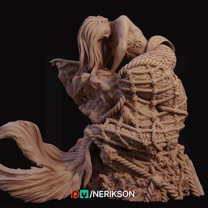 Requiem for a Dream Mermaid by Nerikson | Unpainted | Print on Demand | Use Code FREESHIP50