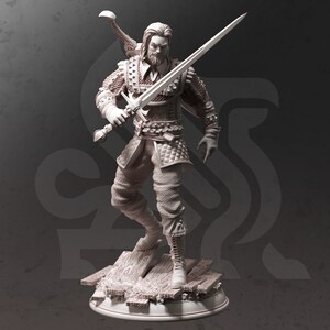 Tarick Wolfheart by DM Stash | Unpainted | Print on Demand | Use Code FREESHIP50
