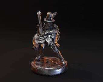 Unicorn Meat Pie (Tiefling Band) by Dragon Trappers Lodge | Unpainted | Print on Demand | Use Code FREESHIP50