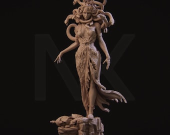 Medusa by Nerikson | Unpainted | Print on Demand | Use Code FREESHIP50