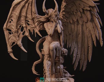 The Face of Evil by Nerikson | Unpainted | Print on Demand