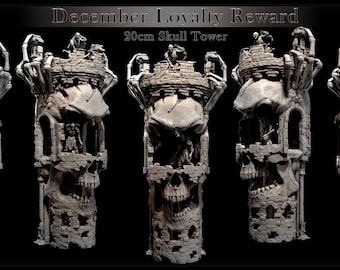 Death's Watch Tower by Mini Monster Mayhem | Unpainted | Print on Demand