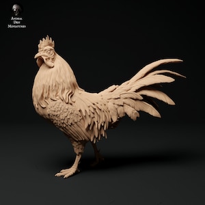 Chickens 1:24 scale by Animal Den | Unpainted | Print on Demand | Use Code FREESHIP50