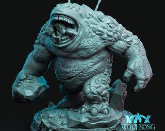 Lak, Eater of Rock by Witchsong Miniatures | Unpainted | Print on Demand