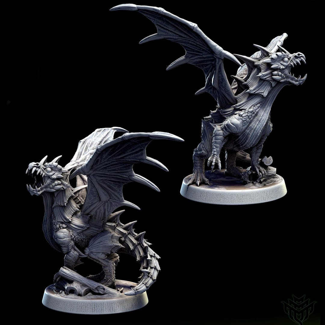 Green Dragon Wyrmling by Mini Monster Mayhem | Unpainted | Print on ...