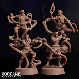 Void Elemdar Bard by Sordane Publishing | Unpainted | Print on Demand | Use Code FREESHIP50