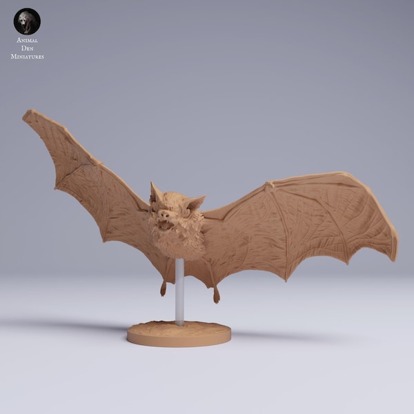 Kitti's Hog-Nosed Bat 1:1 scale by Animal Den | Unpainted | Print on Demand