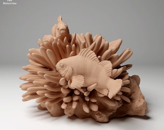 Clownfish 1:3 by Animal Den | Unpainted | Print on Demand