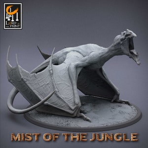 Feral Protowyvern by Rescale Miniatures | Unpainted | Print on Demand | Use Code FREESHIP50