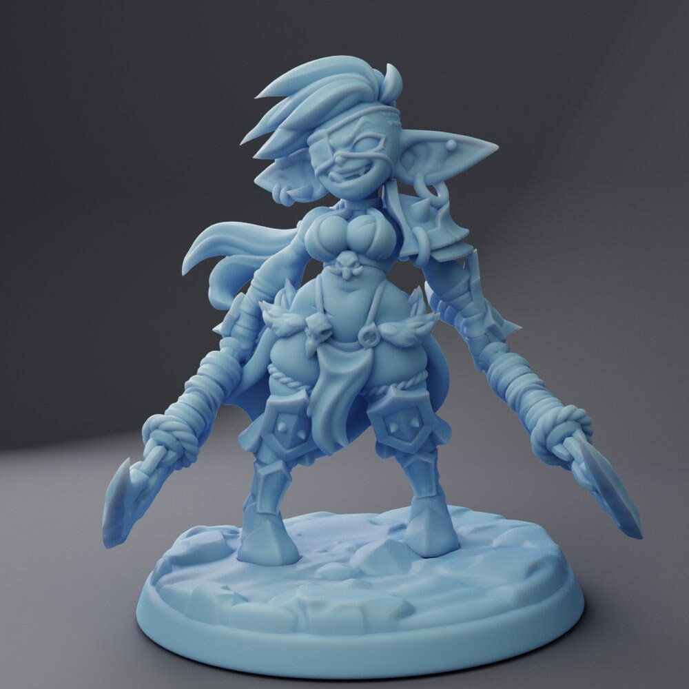 Level 99 Goblin by Twin Goddess Minis | Unpainted | Print on Demand | Use Code FREESHIP50