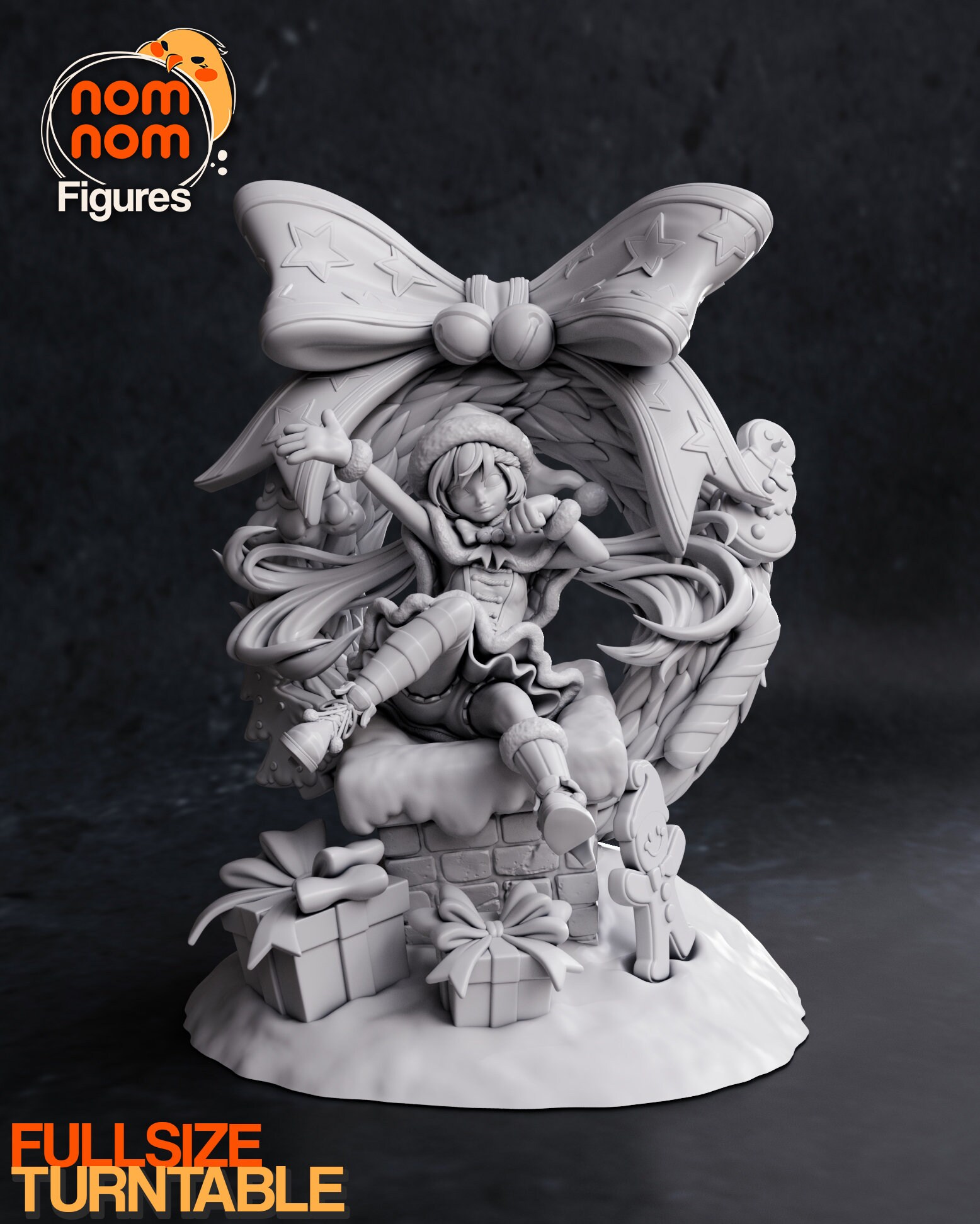 Bella Bells by NomNom Figures | Unpainted | Print on Demand | Use Code FREESHIP50