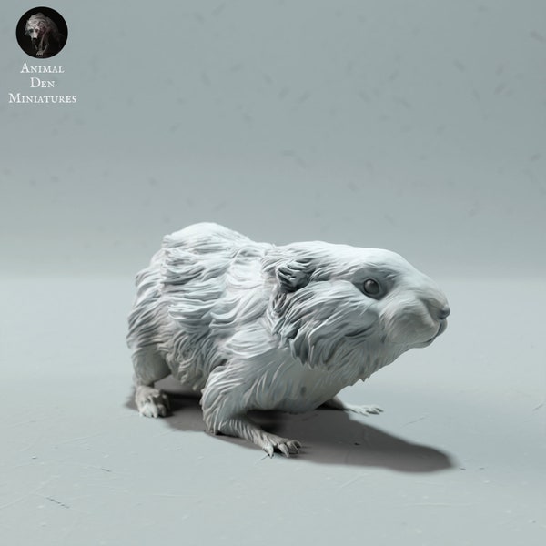 Arctic Lemming 1:9 Scale Model by Animal Den Miniatures | Please Read Description