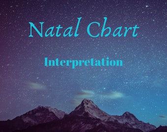 Items similar to Astrology Birth Chart & Interpretation - Natal Chart - Horoscope - Traditional ...