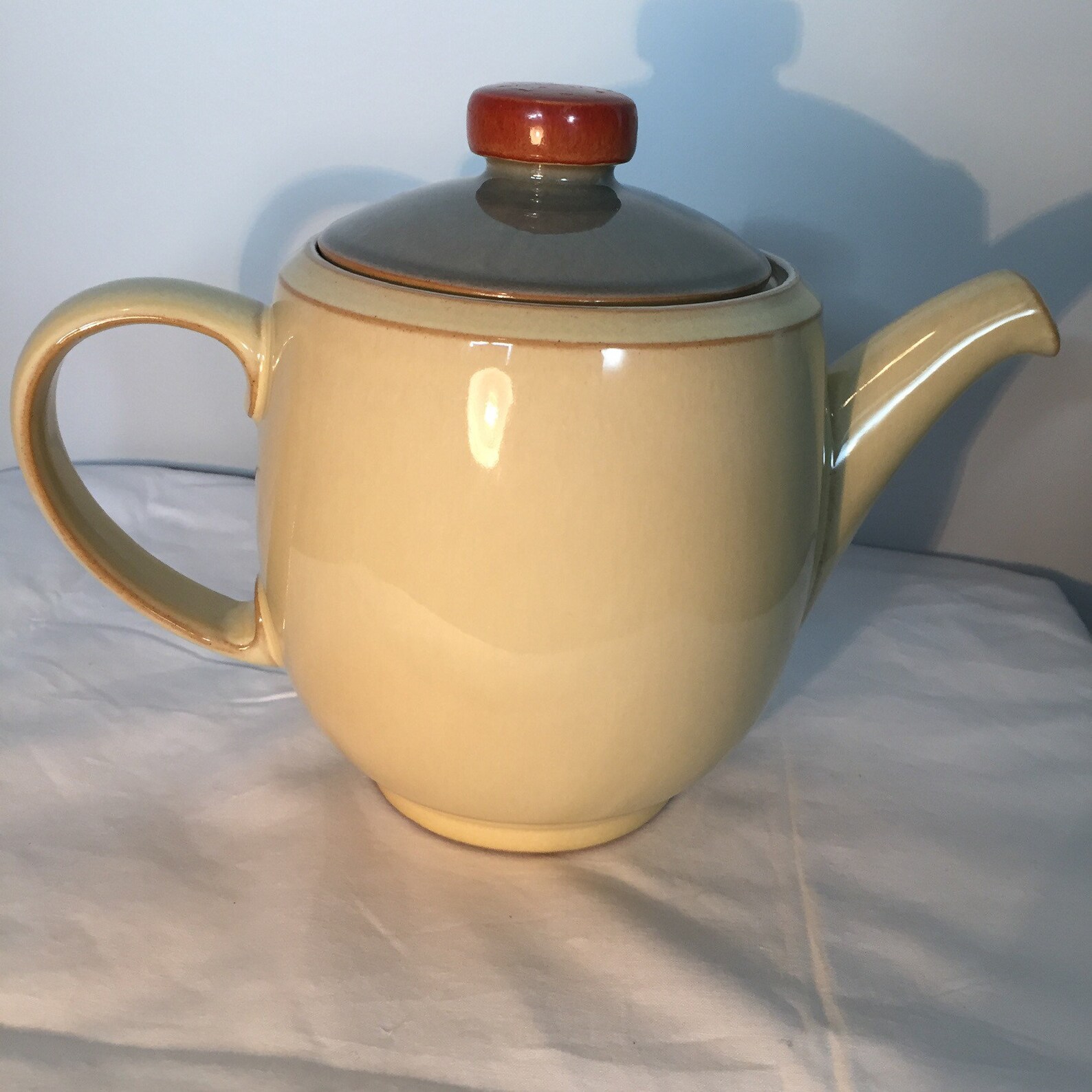 Denby Fire Chilli teapot Etsy