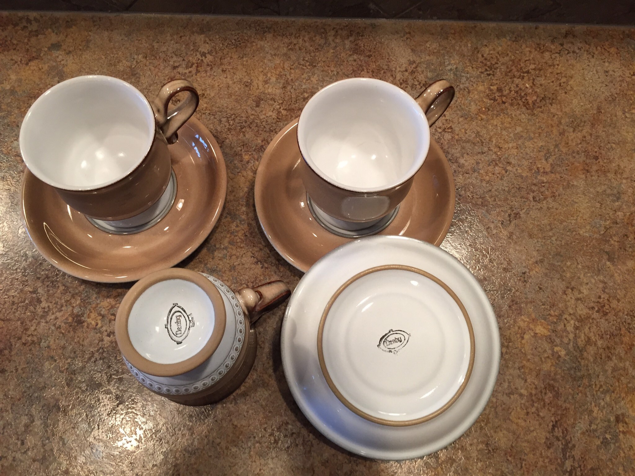 Denby vintage Seville brown cup and saucer Etsy