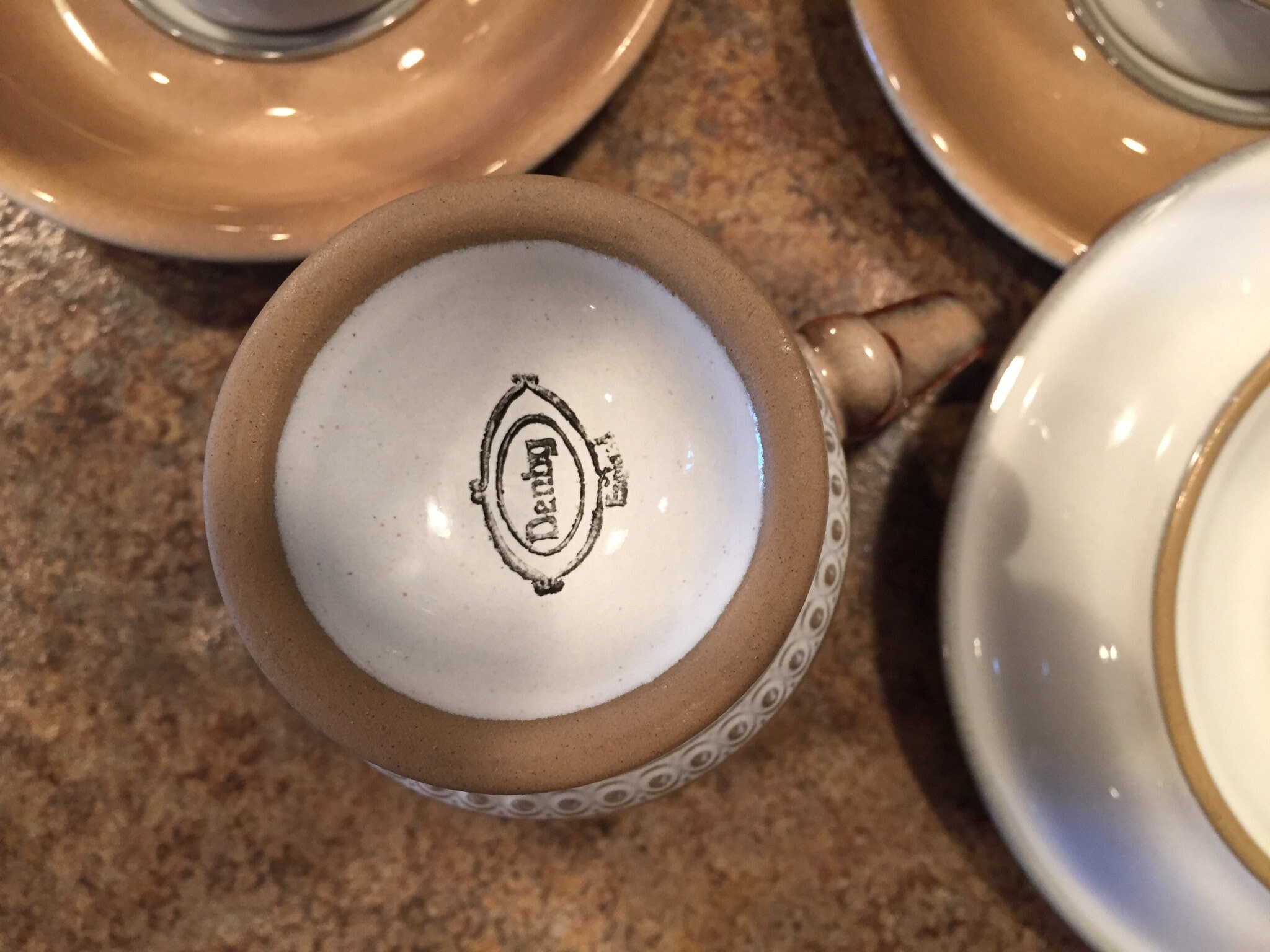 Denby vintage Seville brown cup and saucer Etsy