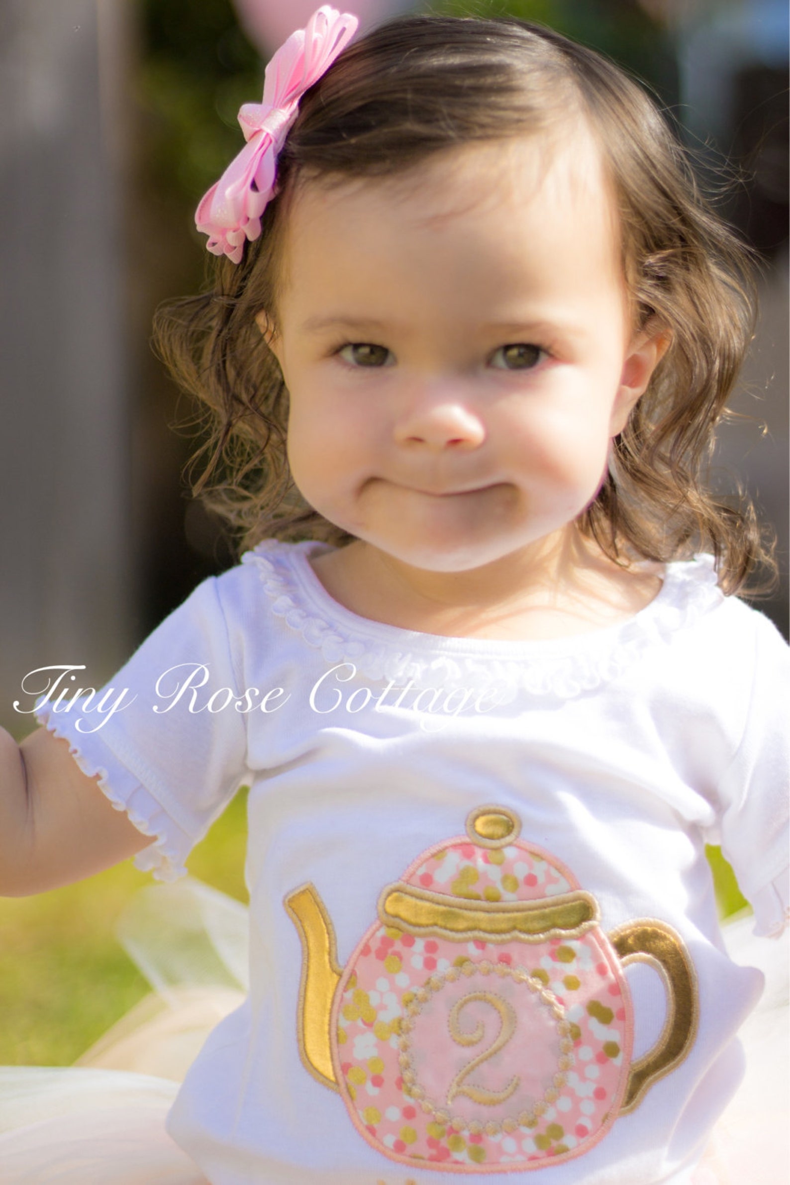 Tea Party. Teapot Birthday Shirt. Birthday Shirt/body Suit Etsy