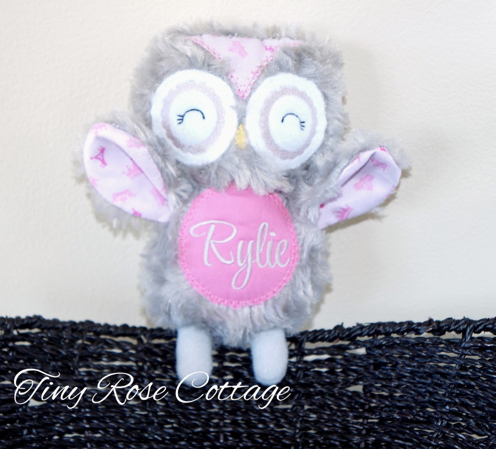 Personalized Owl Baby Shower Gift. Birthday Gift. Stuffed Etsy