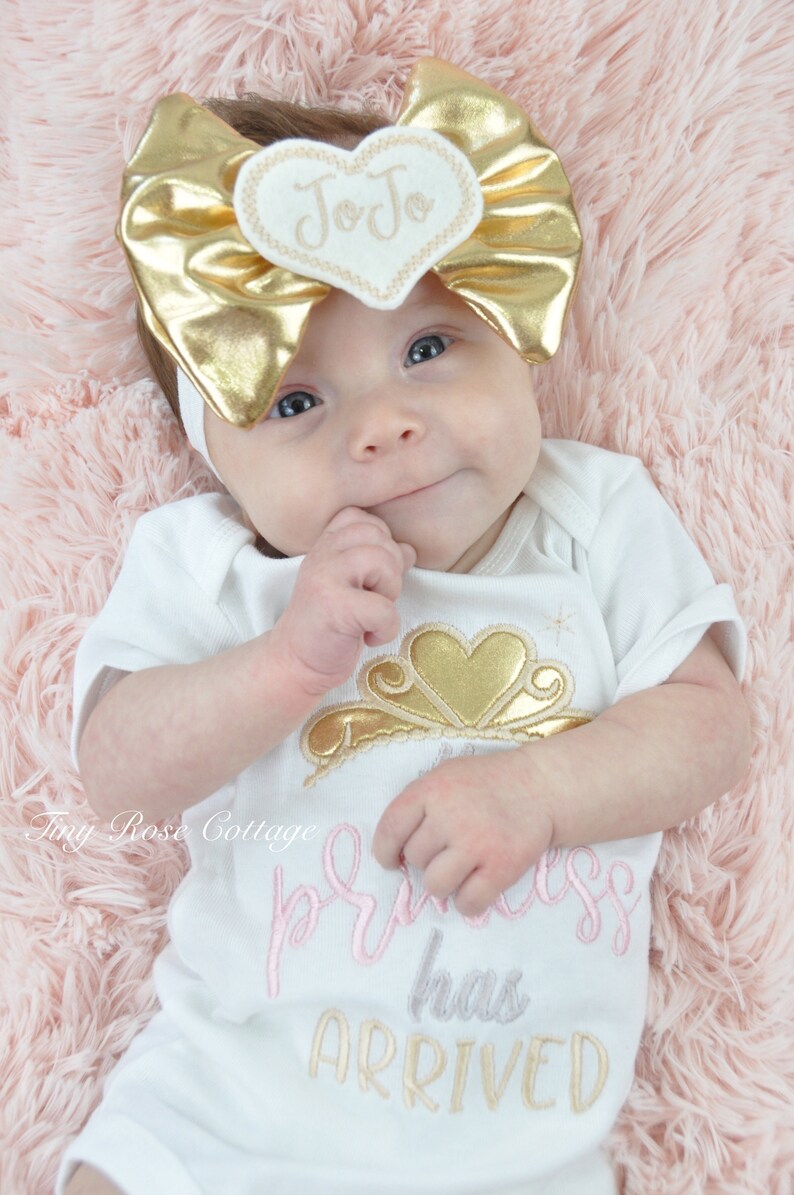 The Princess has arrived in Gold Embroidered Body Suit
