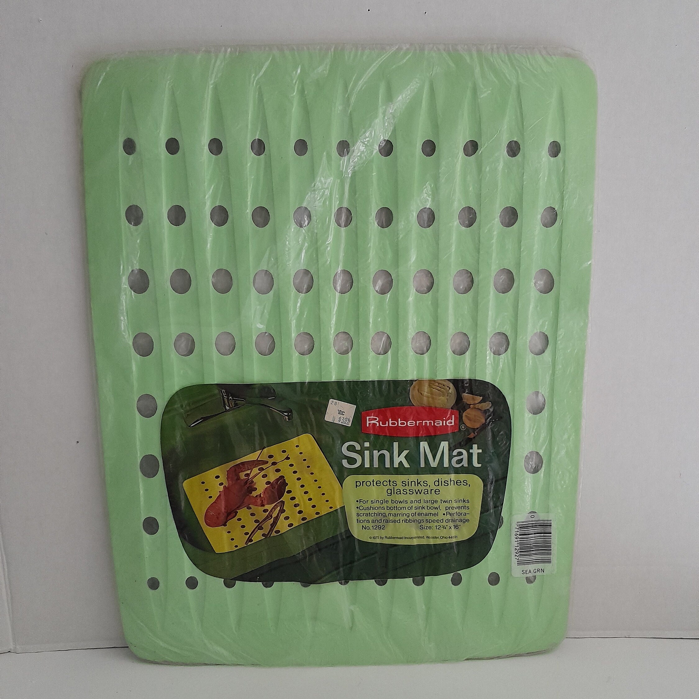 Rubbermaid Red Sink Mat 