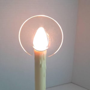 Vintage Noma Plastic Halo for Christmas Candle C-7 Bulb