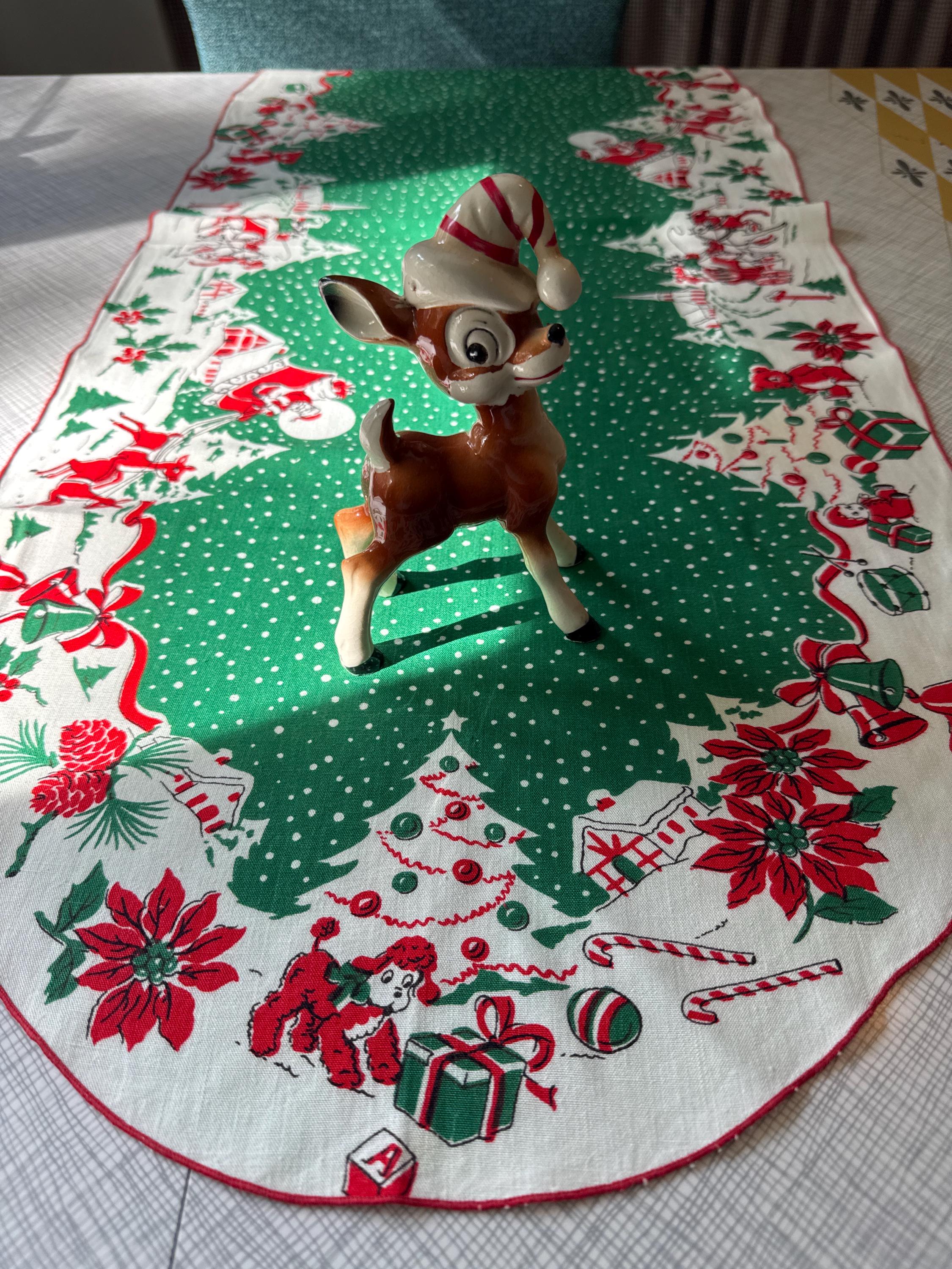 Vintage Leacock Tablecloth - Etsy