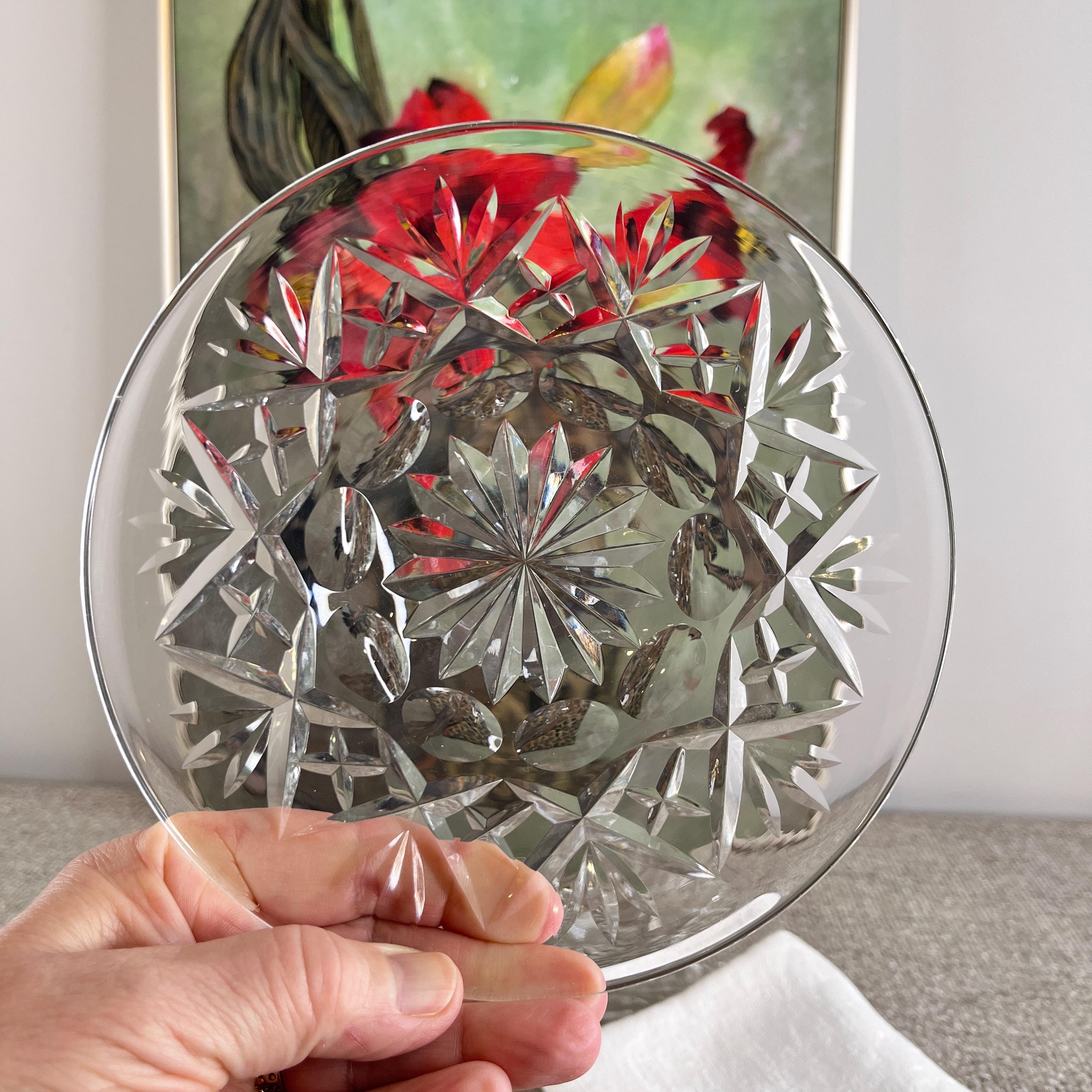 Webb Crystal Bowl - Etsy