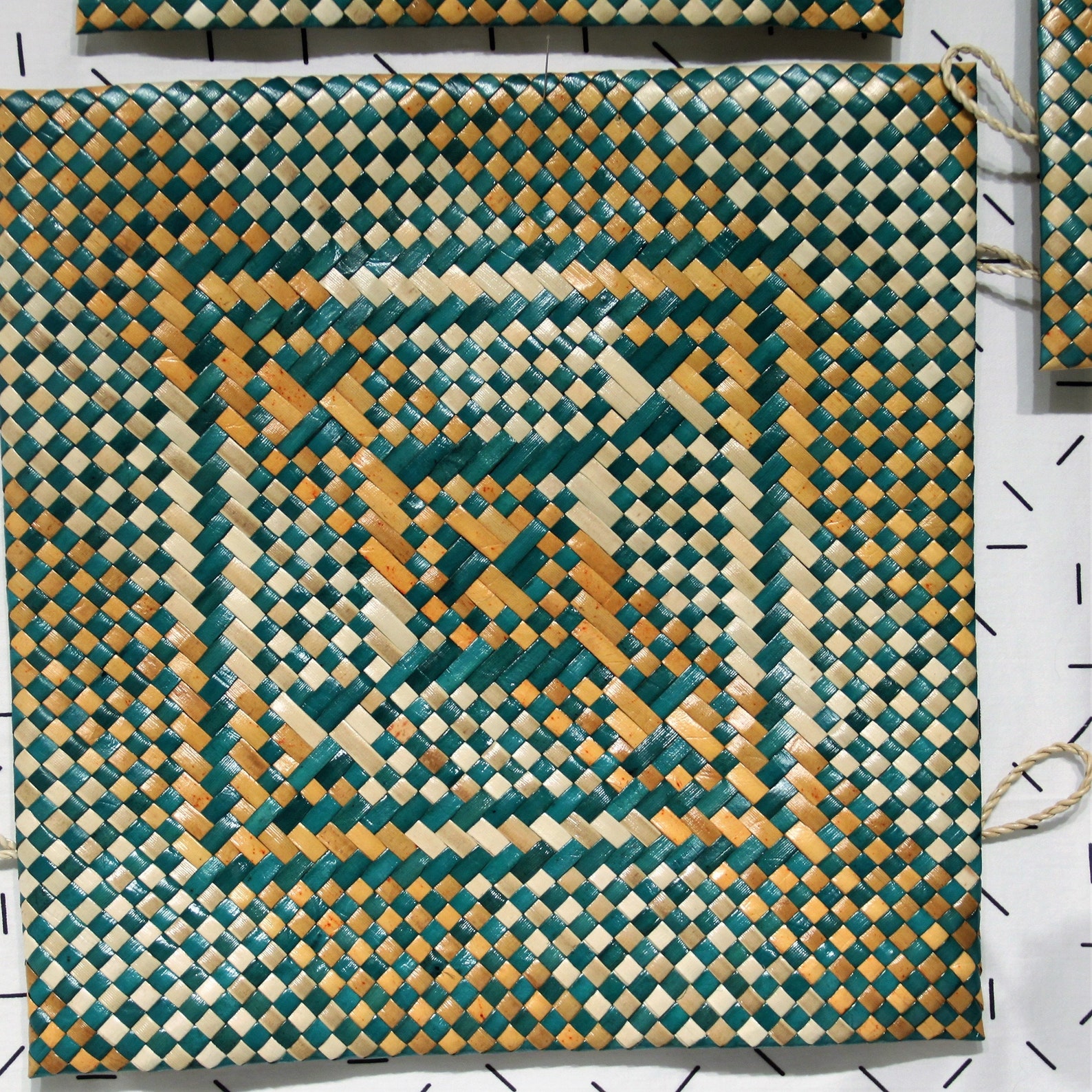 Philippines Banig Ticog Romblon Buri handwoven reed grass Etsy