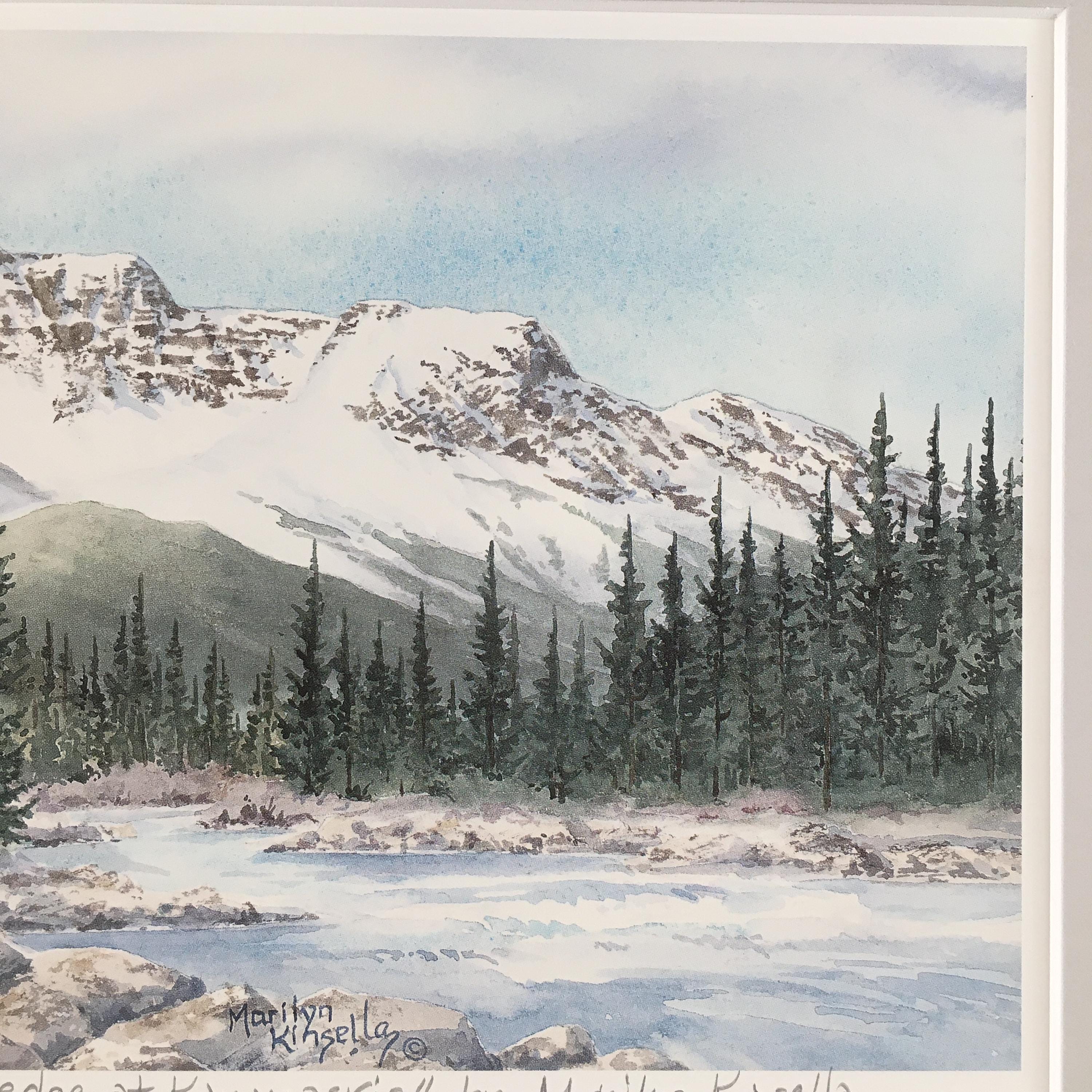 MARILYN KINSELLA, the Wedge and the Kananaskis River, Signed