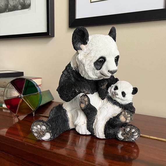 Panda Bears by Country Artists England, Loving Embrace, MICHAEL