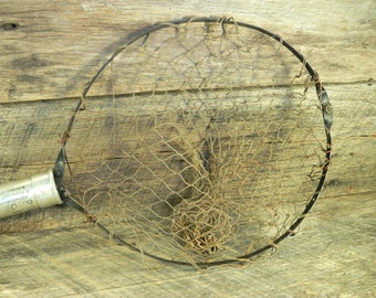 Antique fishing net | Etsy