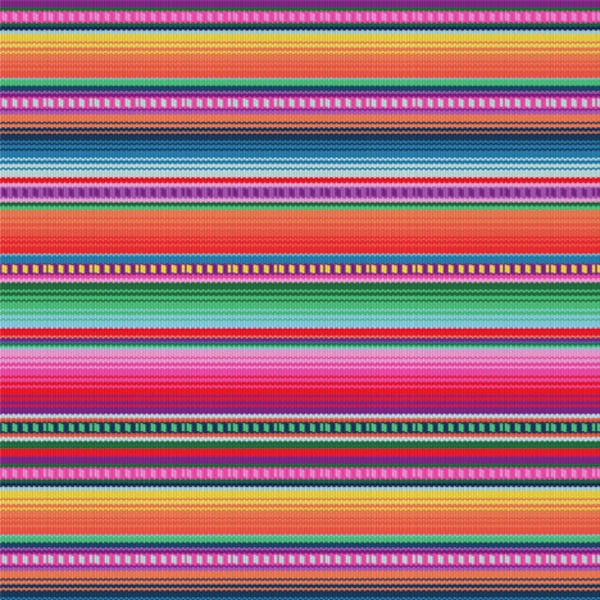 Colorful Serape Fabric, Mexican Pattern Fabric, Serape Stripes Fabric, Custom Printed Fabric (SRP2)