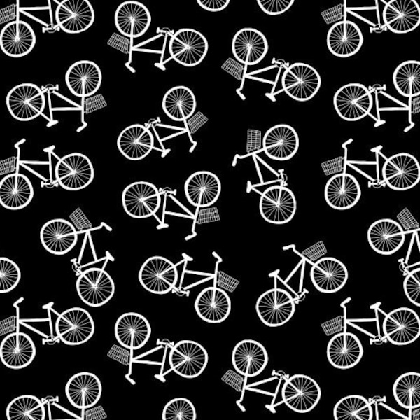 Bicycle Fabric, Motorcycle Fabric, Bike Fabric, Custom Printed Fabric By The Yard (BCLE2)