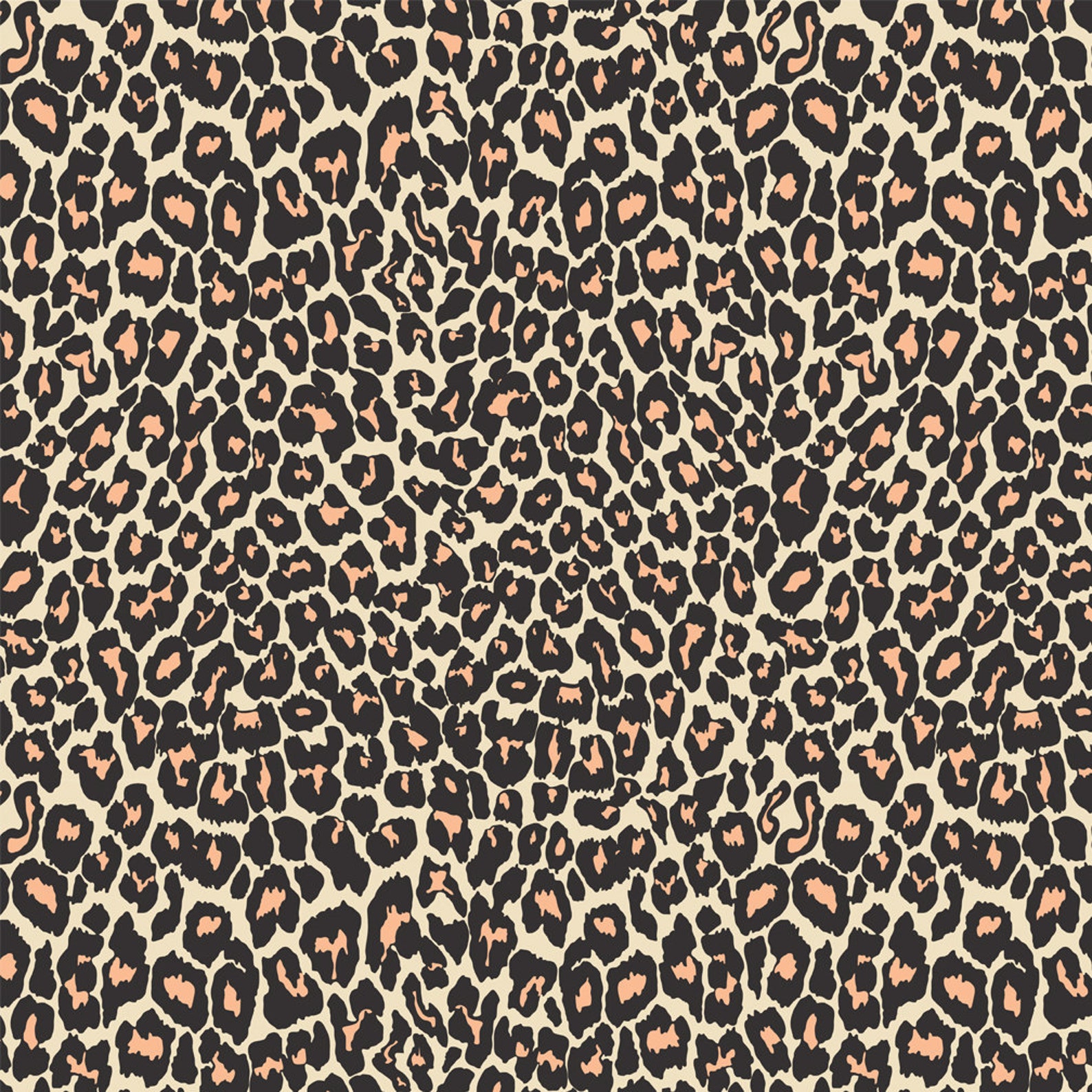 Leopard Fabric Pink Leopard Print Fabric Wild Animal Print - Etsy