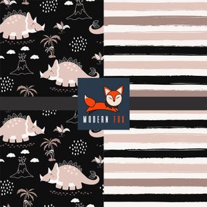 Dino Fabric, Dinosaurs Fabric By The Yard (DINO39)