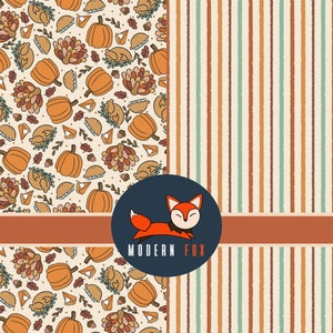 Thanksgiving Turkey Fabric, Fall Pumpkin By The Yard, Turkey Fabric, Pumpkin Pie Fabric, Custom Printed Fabric By The Yard (FAL65)