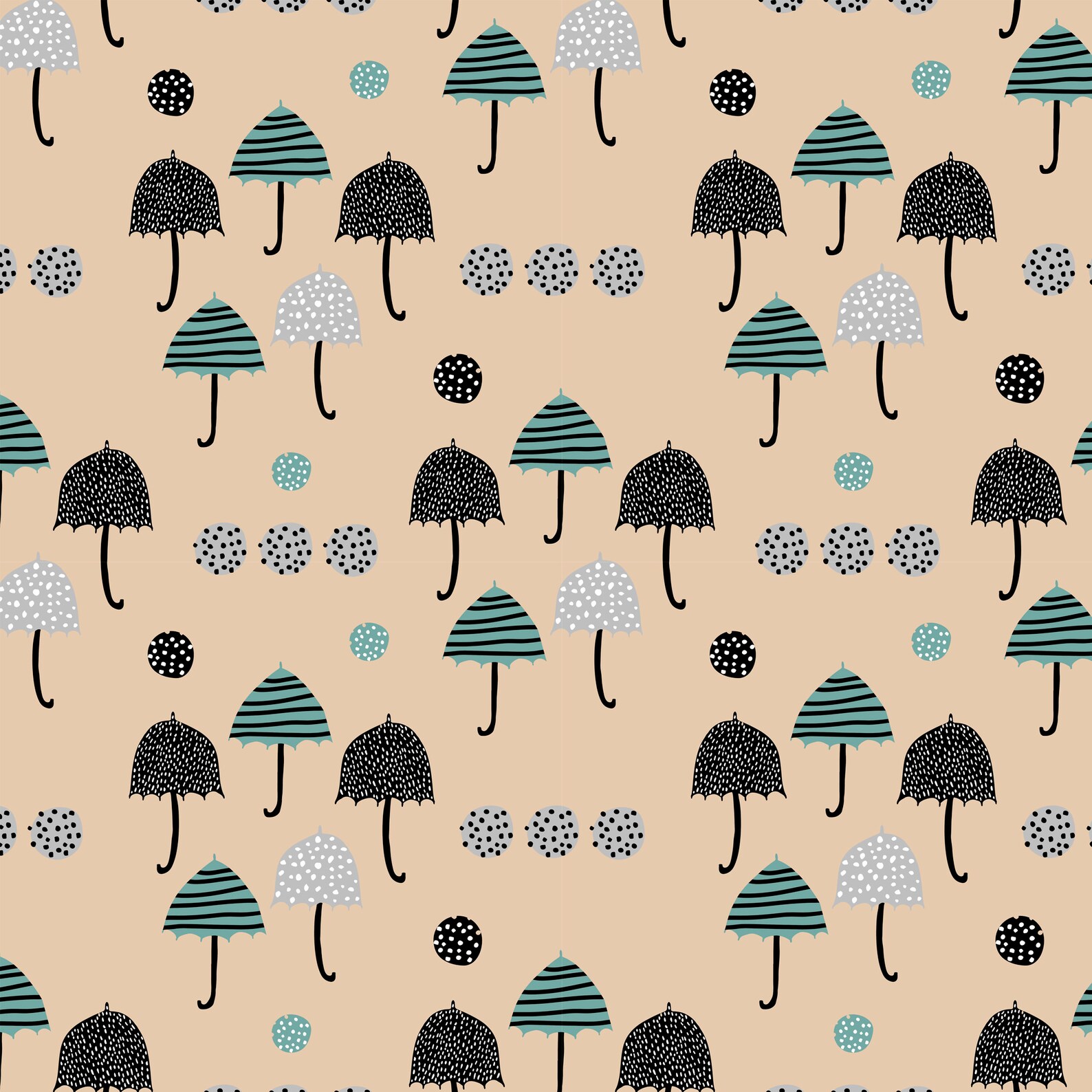 Umbrella Fabric Custom Printed Fabric By the yard No. 161 Etsy