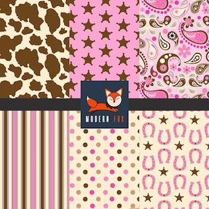 WES47 - Pink Cow Girl Fabric,  Cowboy Fabric , Southwestern Fabric, Cow, Rodeo Fabric, Thunderbird, Bison, Custom Printed Fabric