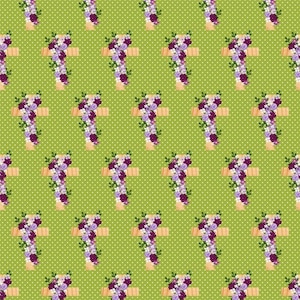 Christian Religion Easter fabric, Jesus Christ Fabric, Cross Fabric, Custom Printed Fabric By The Yard (CRS3)