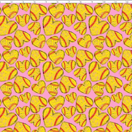 Sport Fabric Softball Fabric Custom Printed Fabric by the Etsy